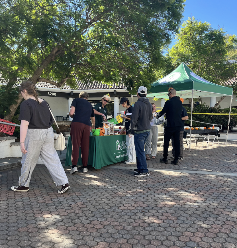 Students participate in Cougar Social Hour on Cuesta’s campus on Oct. 23, 2024. 
